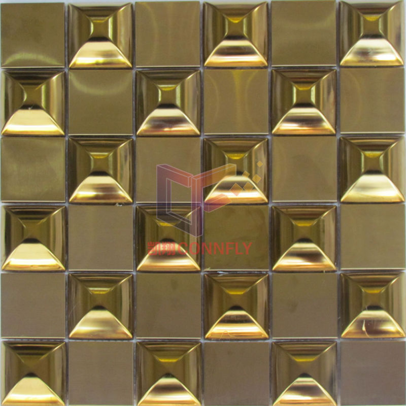 Round Shape Copper Made Wall Used Mosaic (CFM1022)