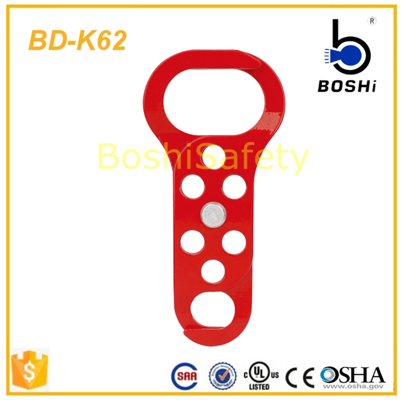 Double Scissor Action Double-End Steel Lockout Hasp (BD-K62)