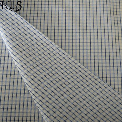 100% Cotton Jacquard Yarn Dyed Fabric for Garments Shirts Dress Rls40-15po