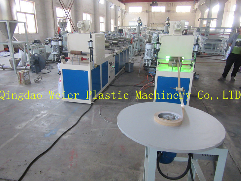 Chinese Professional Manufacturer Single Output PVC Edge Banding Extrusion Machine