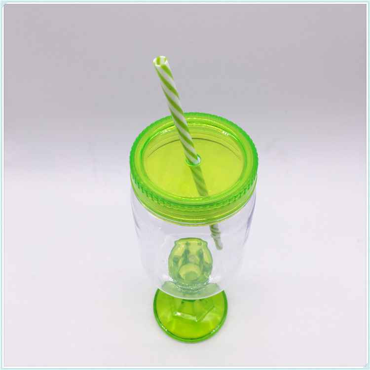 Custom Printed Disposable Pet PP Plastic Juice Cups and Lids