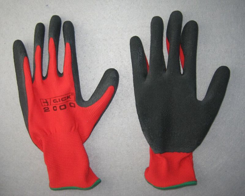 13G Polyester Liner Latex Coated Glove