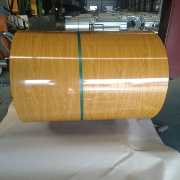 PPGI Prepainted Galvanized Steel Coil Wood Grain PPGI Coil Sheet