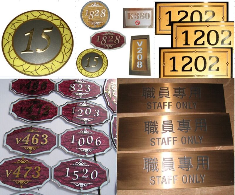 Advertising Metal Engraved Sign, Metal Engraving Name Plate, Blank Engraved Metal Signs