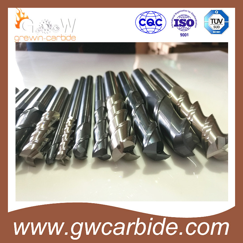 High Quality Tungsten Carbide End Mill 3 Flutes for Aluminium