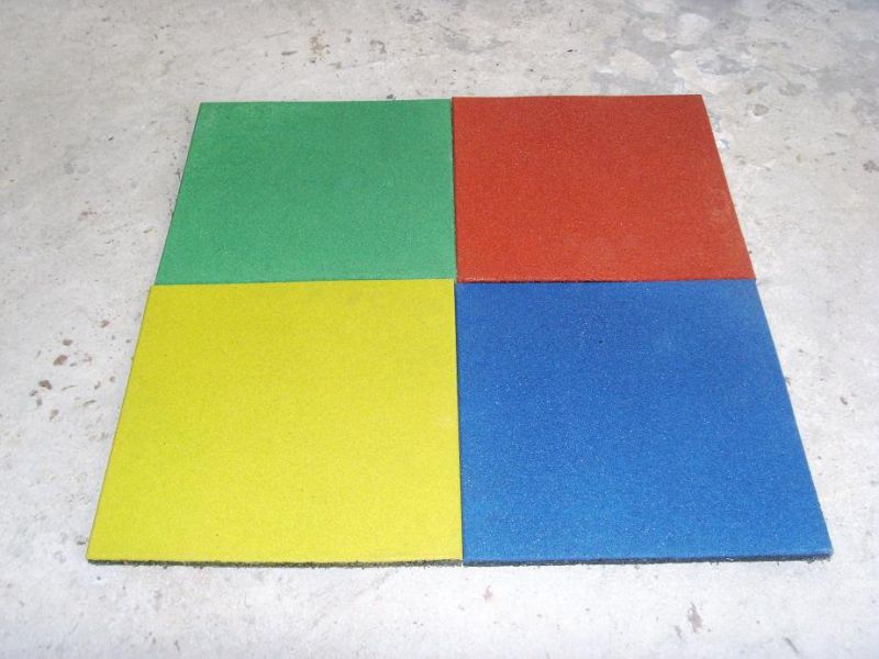 Gym Rubber Floor Mat, Children Rubber Flooring Rubber Tile