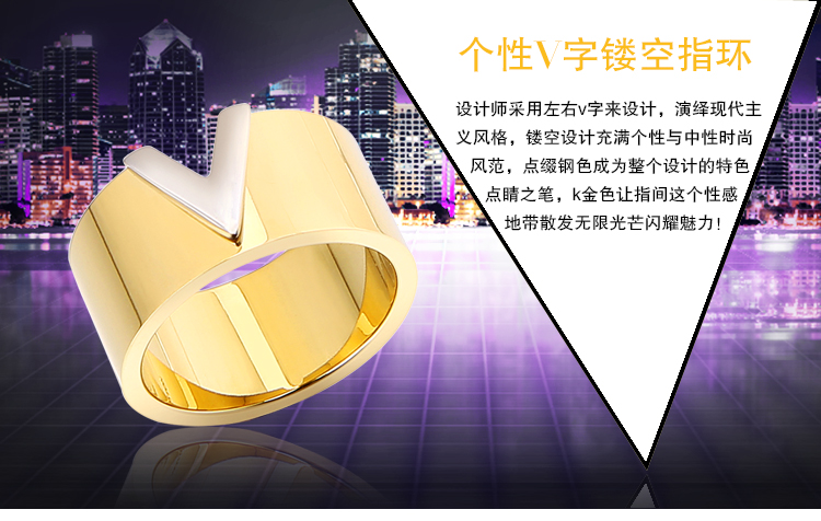 Fashion Jewelry Stainless Steel Ring