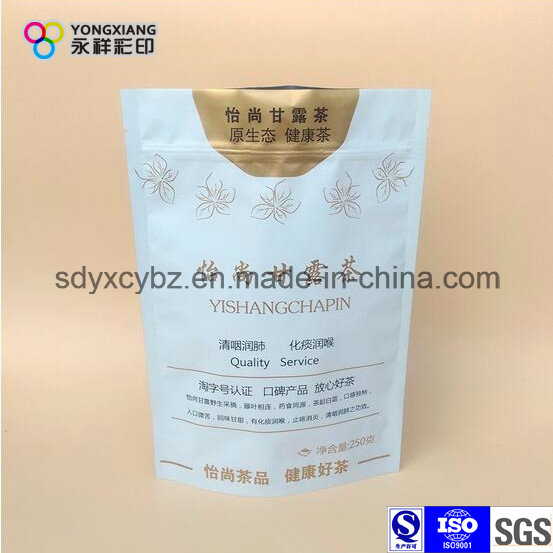 Laminated Bag Packaging Tea/Coffee Stand up Pouch with Ziplock