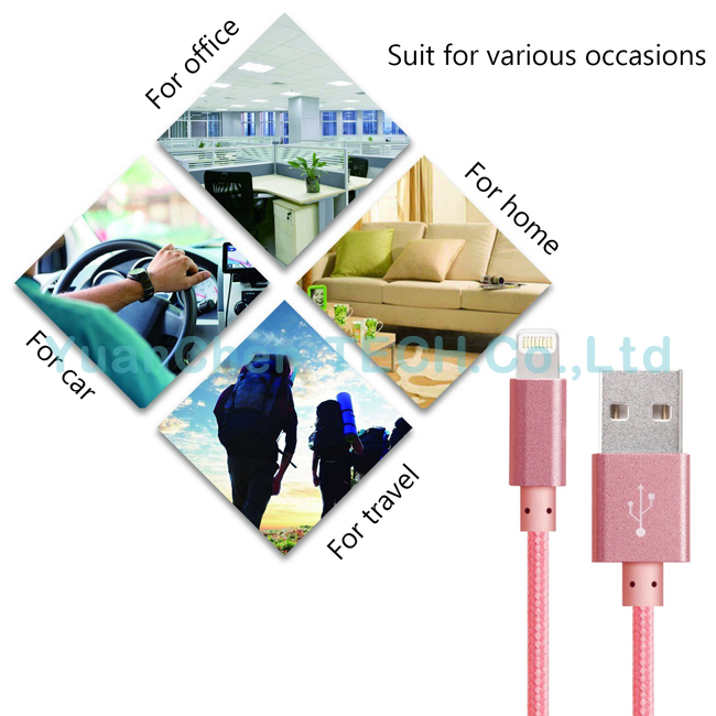 Factory Price Fast Charging Sync Data USB Cable for iPhone6