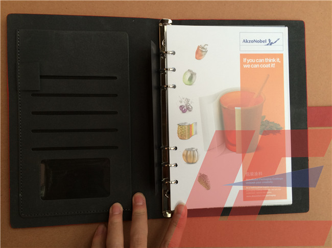 Magnet Leather Diary for Organizer PU Notebook