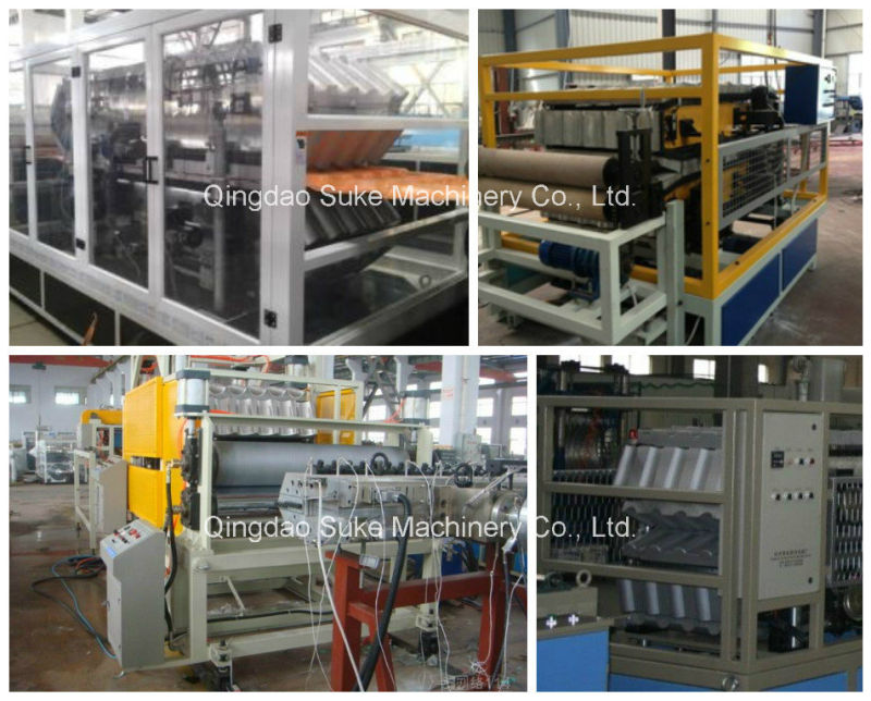 PVC Glazed Roof Tile Production Extrusion Line