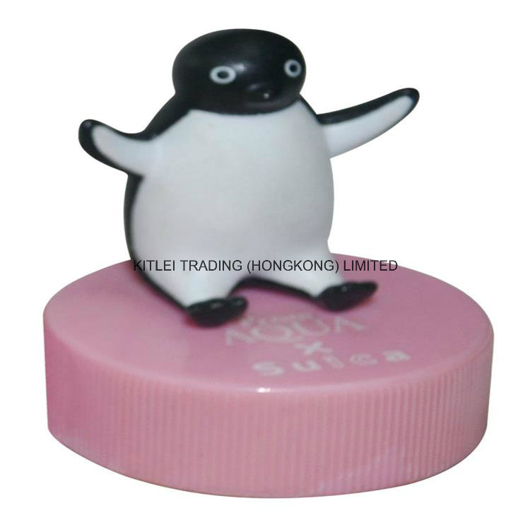 High-Quality Rubber Inflatable Plastic Cartoon Mini PVC Vinyl Penguin Toy