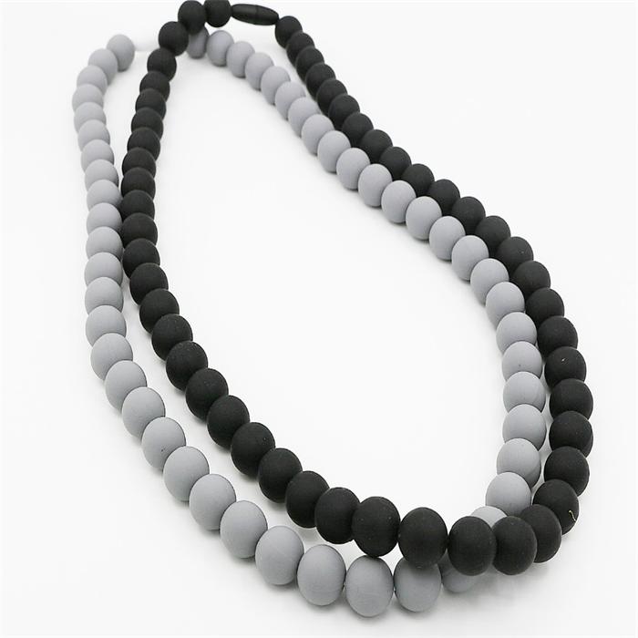 Silicone Teething Beads Jewelry for Baby Chewing