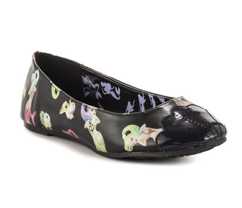 New Fshion Mermaid Printed Flat Causal Shoes (YF-10)