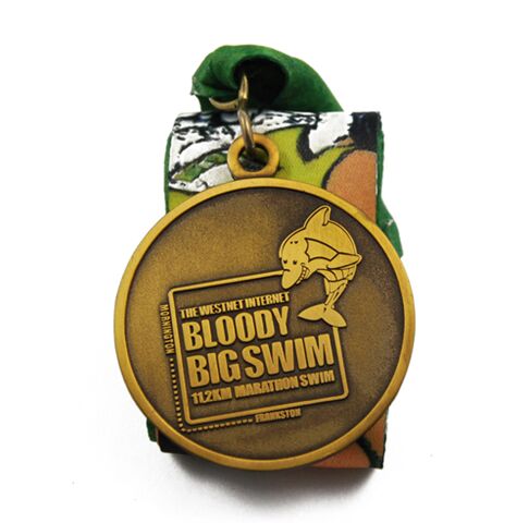 Enamel National Hockey Festival Medal with Ribbon (GZHY-JZ-025)