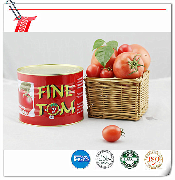 Fine Tom Canned Tomato Paste of 70g, 210g and 400g