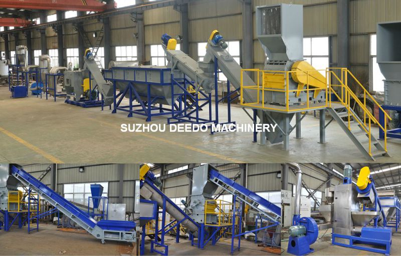 PP PE Pet Waste Plastic Recycling Machine