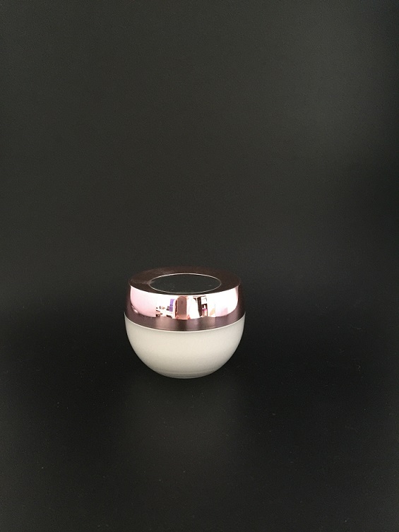 Bowl Shape Acrylic Cream Jars for Cosmetic Packaging