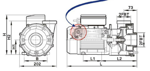 Circulation Pumps for Integrative Swimming Pool Filter System