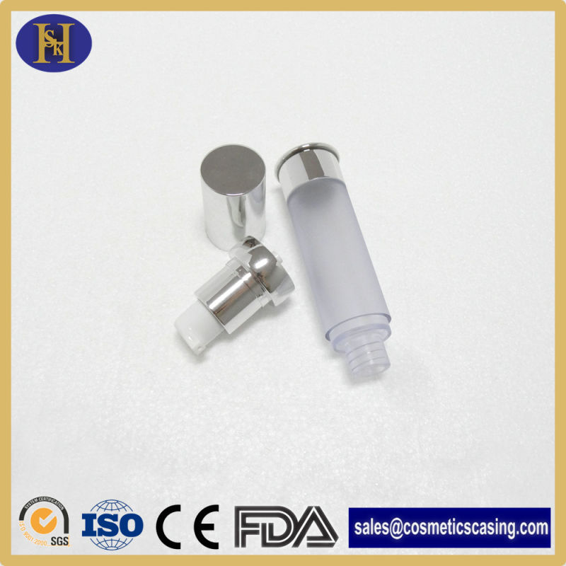 Cosmetics Packaging 30ml Empty Round Shoulder Airless Pump Bottle