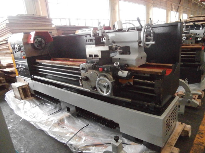 (CS6250C/6266C/6280C) Gap Bed Big Bore Metal Lathe Machine