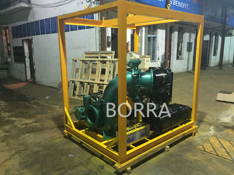 Dewatering Trash Sewage Centrifugal Water Diesel Pump