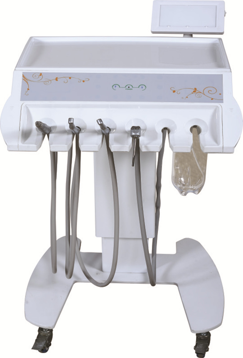 Simple Medical Treatment Cart Portable Dental Unit with Ce