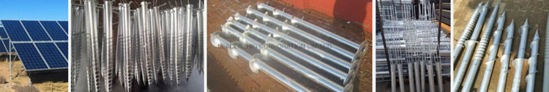 PV Mounting HDG or Power Coated Ground Scrow, Helix Ground Screw