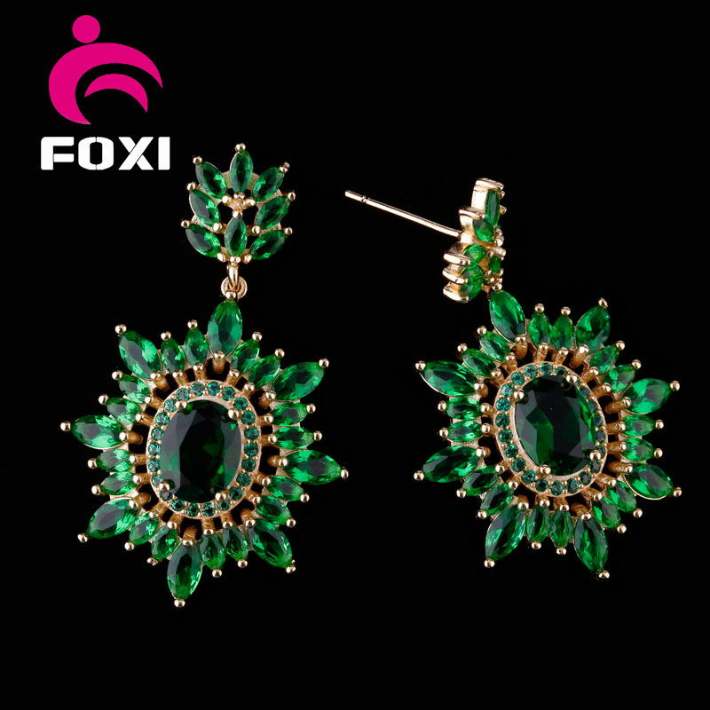 Fashion Luxury Design Environmental Cubic Zircon Fashion Jewelry Sets