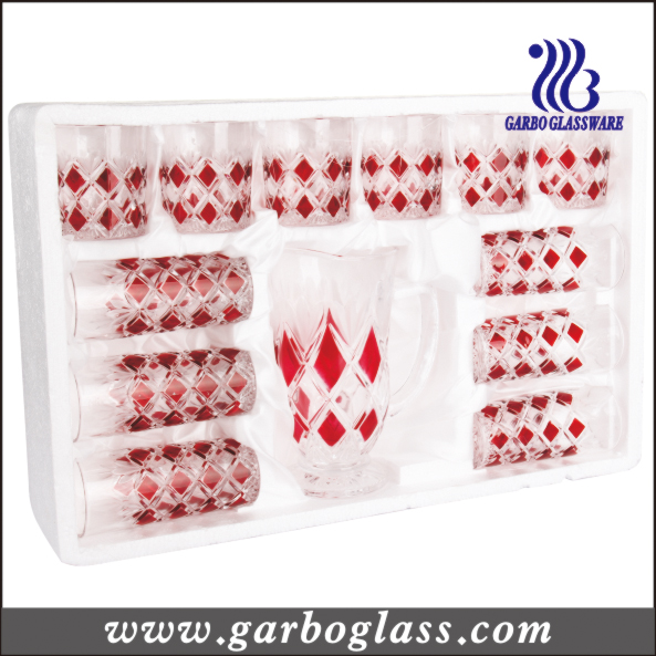 18PCS Glass Tumbler Set, Glassware Set (TF-18C)