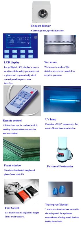 Biobase Clssii B2 Biological Safety Cabinet with HEPA Filters