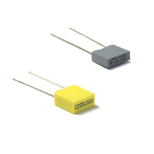 5mm Mini Box Metallized Polyester Film Capacitor (TMCF07-1)