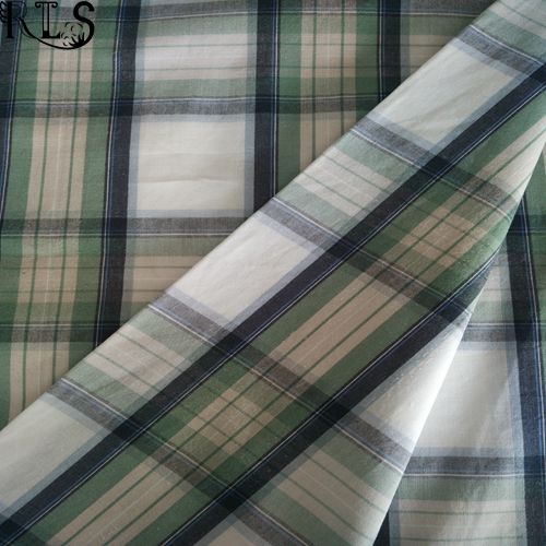 Cotton Poplin Woven Yarn Dyed Fabric for Garments Shirts/Dress Rls40-1po