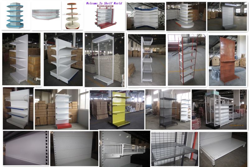 Supermarket Wire Mesh Steel Shelf (YD-X7)