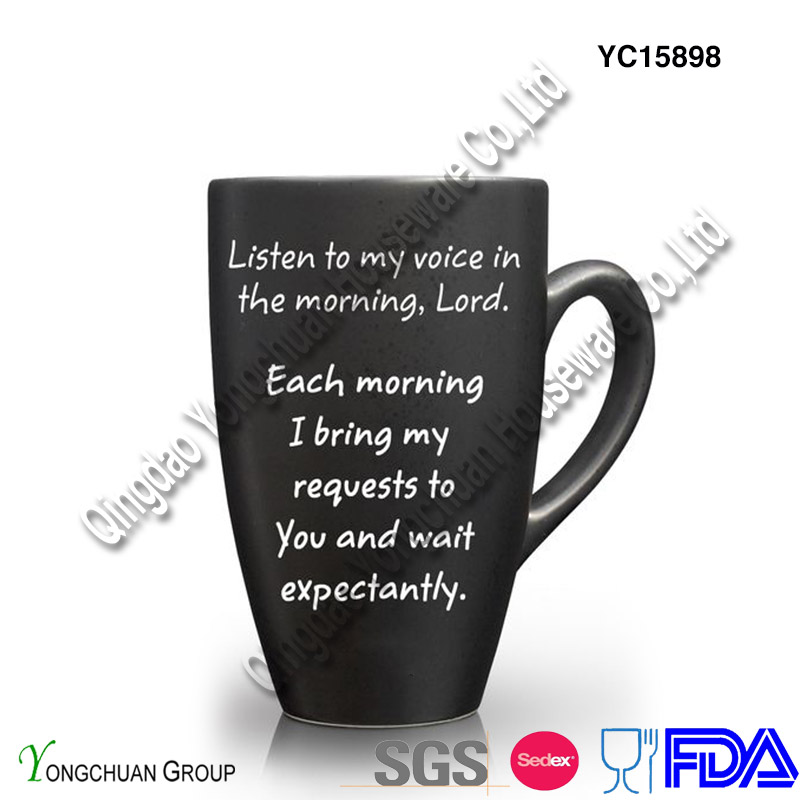 Ceramic Black Standard Coffee Mug on Promotion