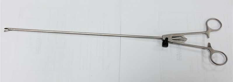 Reusable Laparoscopic Stainless Needle Holder Forceps