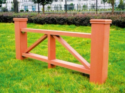 1200*600 2014 Eco-Friendly Hot Sale Cheap Outdoor Wood Plastic Composite WPC Fence