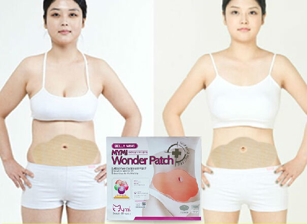 Korea Mymi Belly Wonder Patch L00% Natural and Herbal Slim Patch