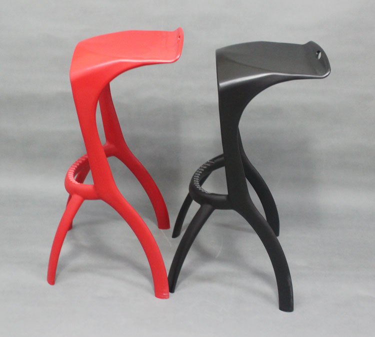 New Arriving Home Design Furniture Plastic Bar Chair