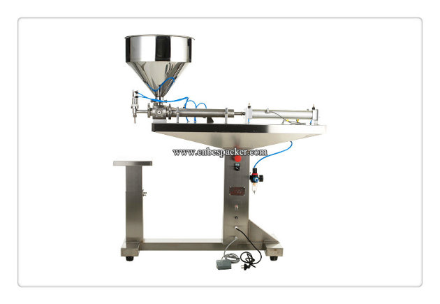 Pneumatic Stainless Steel Semi-Auto Manual Bottle Filling Machine