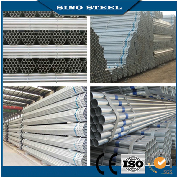 Galvanized Steel Round Pipe for Contruction Materials