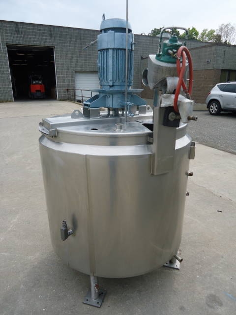 Stainless Steel Milk Blending Mixing Tank