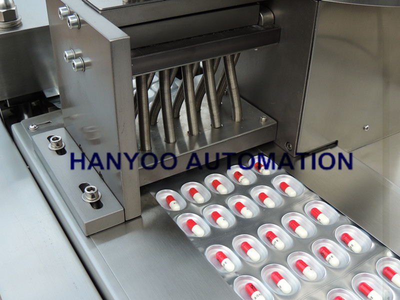 Pharmacy Automatic Alu PVC Blister Packaging Machine for Capsules and Tablets