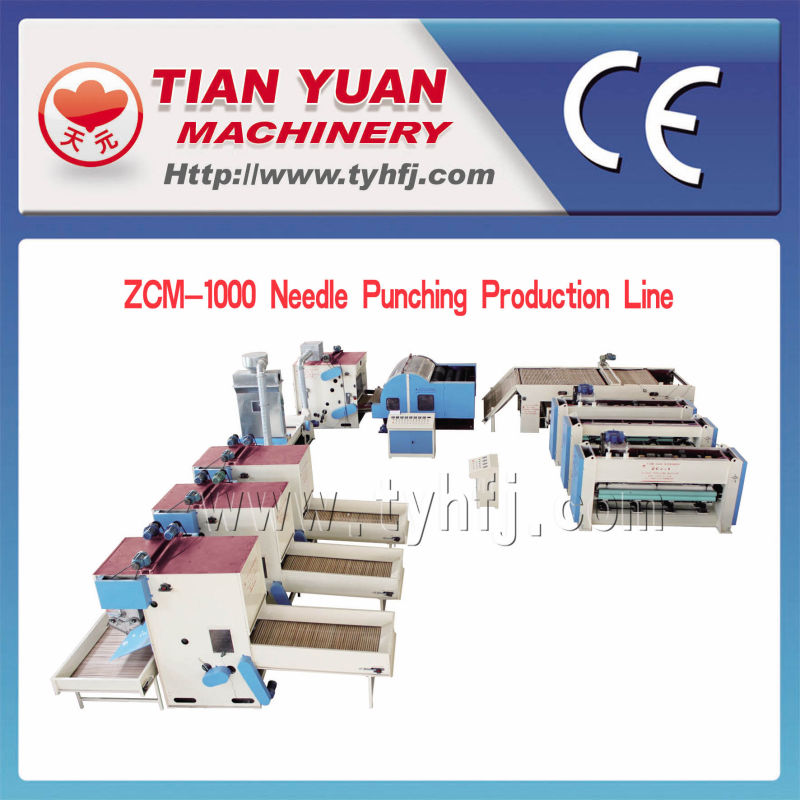 Nonwoven Needle-Punched Filter Felt Machinery