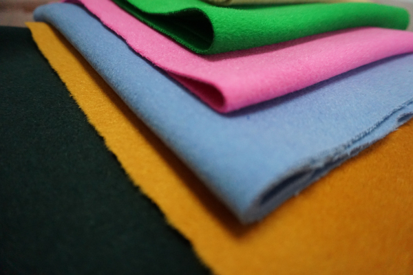 Kinds of Wool Fabric in Ready Stock Double Face Brushed