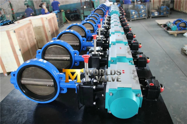 Pneumatic Actuated Butterfly Valve (D67A1X-10/16)