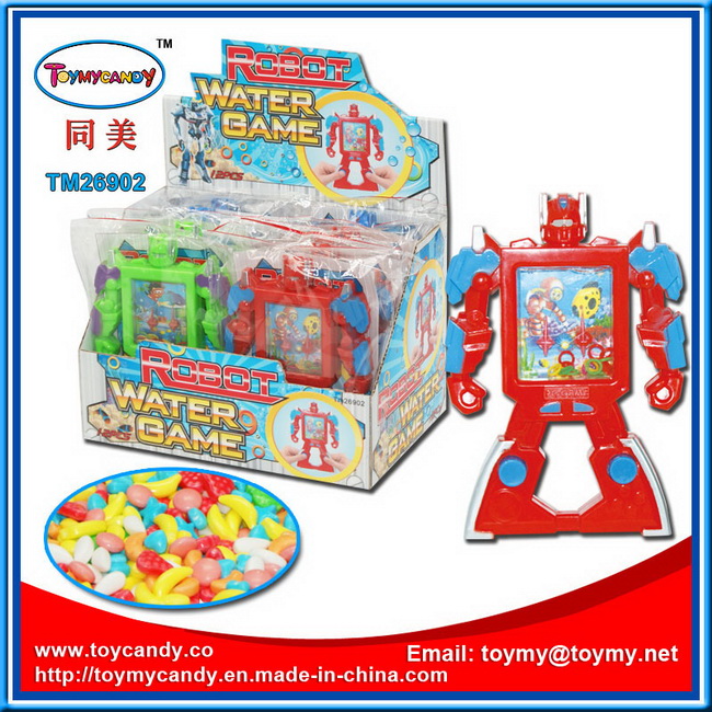 New Design Kid Faviate Robot Water Game Toy with Candy