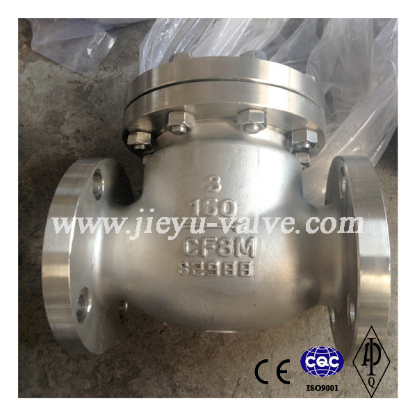 CF8m 150lb 3inch Swing Check Valve