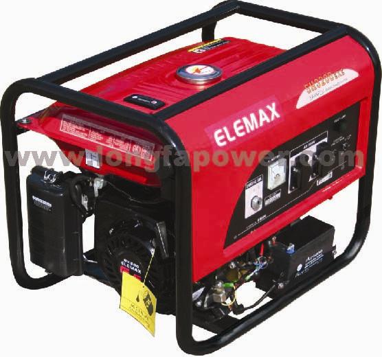 5kw/ 5kVA Elemax Type Powerful Gasoline Generator for Egypt (SH3200EX)