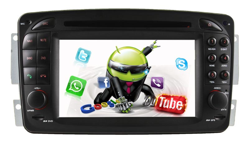 Sz Hla Indash Car DVD for Benz Vaneo/Viano/Vito Car DVD 2 DIN Multimedia Navigation System